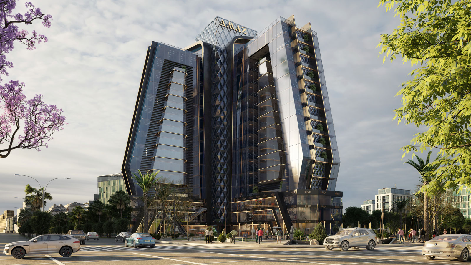 Amaz business complex